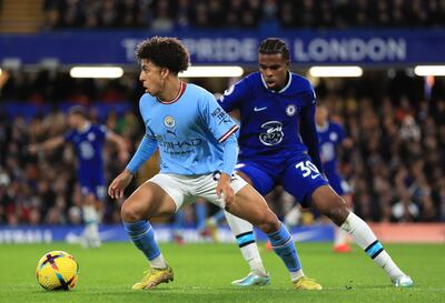 Rico Lewis was singled out for praise by Pep Guardiola for his performance against Chelsea. PA
