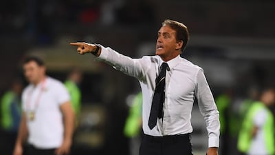 Italy manager Roberto Mancini has overseen five wins out of five matches, so far, in the Azzurri's Euro 2020 qualification campaign. Getty