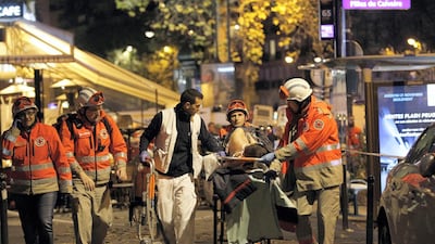 Some 130 people were killed and 350 wounded in a night of carnage on November 13, 2015 in Paris. Getty