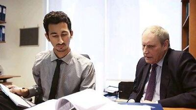 Mandeep Kalsi, left, says employers should give clear social media guidelines. Lee Hoagland / The National