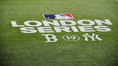 London, ENG; General view of field during the game between the Boston Red Sox and the New York Yankies at London Stadium. Mandatory Credit: Steve Flynn-USA TODAY Sports