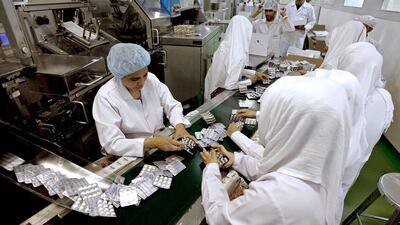 Julphar, one of the biggest pharmaceutical companies in the Middle East and Africa, is embarking on an ambitious turnaround strategy. Jeff Topping / The National