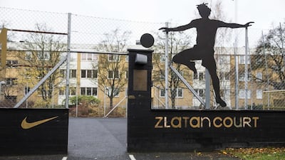 The immigrant-heavy neighbourhood of Rosengard in Malmo is where Zlatan Ibrahimovic played as a child. Andreas Hillergren / AFP