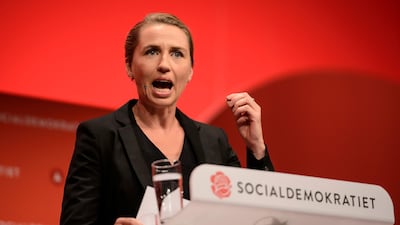 Mette Frederiksen, Denmark's new Prime Minister, has set ambitious climate change targets. AP