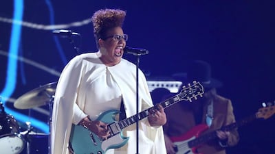 Brittany Howard of Alabama Shakes performs at the 58th annual Grammy Awards. Matt Sayles / Invision / AP