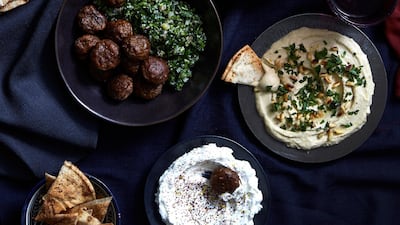 Mezze-style nibbles, lamb kofta, jewelled rice, pita bread and kebabs are regional staples in many a country. Courtesy Murrindie Frew