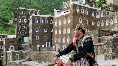 The Flowermen Festival of Saudi Arabia's festivities, which run until 31 August, and include an open-air museum, live folk performances, art and poetry nights and a heritage market, aim to offer an insight into the history and heritage of the Flower Men.. Courtesy of Saudi MOC