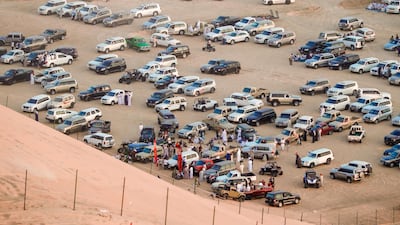 The event attracts off-road enthusiasts with a penchant for suping up their vehicles. Tyres, suspension and engine modifications are all common. Victor Besa / The National