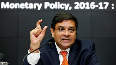 Urjit Patel took office at the RBI last month. This is the first major review of his administration. Danish Siddiqui / Reuters