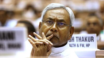 Nitish Kumar is chief minister of Bihar, one of the most important states in India, with 40 of Parliament's 543 seats. AP