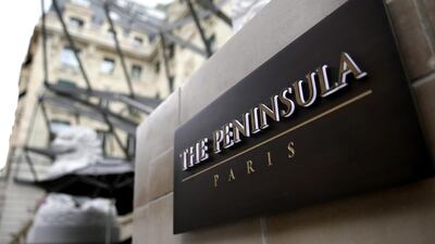 The Paris location is the Hong Kong hotel group's first foray in Europe. Christophe Karaba / EPA