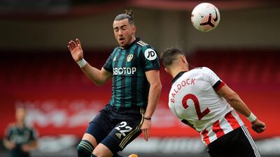 Jack Harrison – 9. He was employed in defensive positions more than usual, but he was a constant creative spark, too. Provided the winner for Bamford. AP
