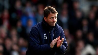 Tim Sherwood was appointed head coach on a full-time basis by Tottenham on Monday. Paul Gilham / Getty Images