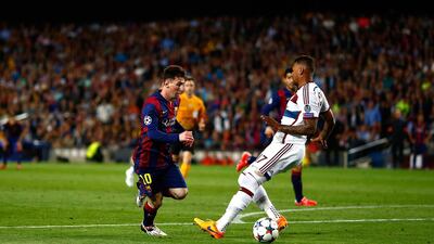 27 - Top goalscorer in El Clásico. EPA