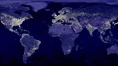 If America averts the fiscal cliff then the economy could be off to a flying start next year. Above, an image of the world released by the Nasa Earth Observatory. Nasa Earth Observatory / AFP