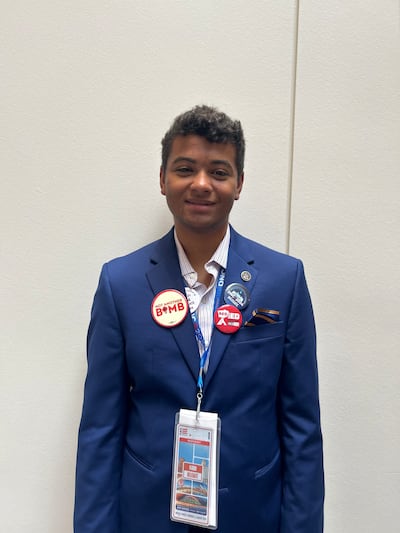 Blake Robinson, the Young Democrats of Georgia's rural caucus chair, is another delegate who supports a ceasefire. The National