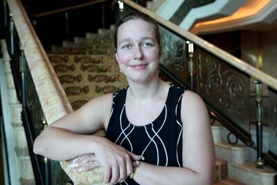 Katharina Wagner is bringing ‘The Valkyrie’, the most famous opera written by her great-grandfather Richard Wagner to Emirates Palace. Stephen Lock / The National.