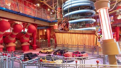 The park contains rides for younger children. Antonie Robertson / The National