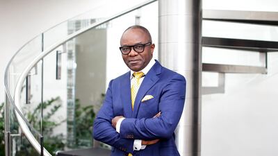 Emmanuel Ibe Kachikwu, Nigeria's petroleum and resources minister, poses ahead of an Opec meeting with non-Opec oil producers in Vienna, Austria. Lisi Niesner/Bloomberg