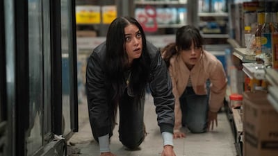 Barrera and Ortega play sisters who are trying to work their way through the trauma from the last film