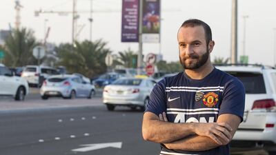 Osama Khalid is one of the 100 chosen to be a Traffic Safety Ambassador. Mona Al Marzooqi / The National