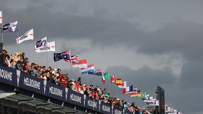 Grey skies at Albert Park. Getty Images
