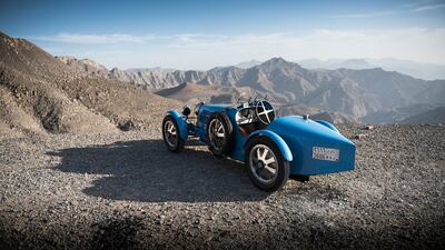 Faisal BinLaden’s Pur Sang Type 35. Pur Sang recreates the Bugatti Type 35 at its factory in Argentina, making all the parts under one roof to replicate the original cars from the 1920s. Courtesy WSF Creative
