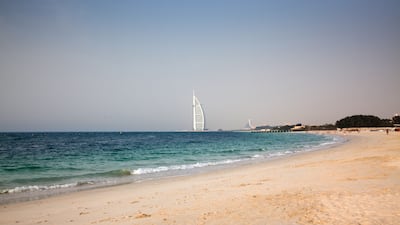 2. Al Sufouh public beach in Dubai, UAE.
