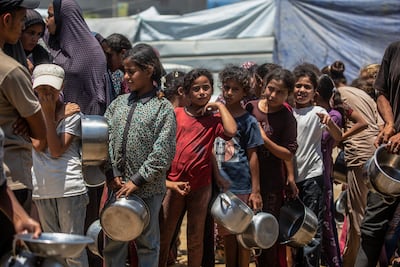 Hamas and mediators are calling on Israel to allow more humanitarian aid to enter Gaza. EPA