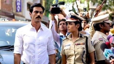 Arjun Rampal and Esha Gupta star in Prakash Jha's Chakravyuh. IANS