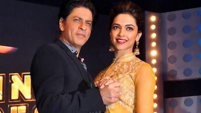 Shah Rukh Khan and Deepika Padukone are to star together again in Farah Khan's new film. AFP Photo