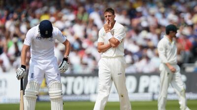 James Pattinson has not played for Australia since march 2014 due to a succession of injuries. Gareth Copley / Getty Images