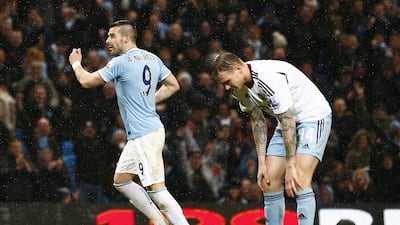 Alvaro Negredo registered a hat trick for Manchester City on Wednesday. Darren Staples / Reuters