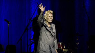 Singer Joni Mitchell has been in hospital since March 31 with undisclosed health problems. Aaron Vincent Elkaim / The Canadian Press
