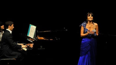 Italian Soprano Monica De Rosa McKay, who lives in the UAE has teamed up with other Italian singers, who are flying down for this performance. Courtesy Monica De Rosa McKay