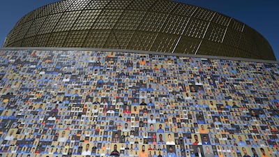The Lusail Stadium in Doha will host the World Cup 2022 final in December. AFP