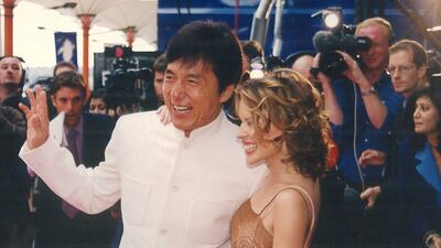 The first IIFA Awards at London's Millennium Dome was as star-studded as they come, with Bollywood and Hollywood stars in attendance. Jackie Chan, who received an honorary award and Kylie Minogue, pictured, walked the red carpet. Angelina Jolie was also one of the presenters.