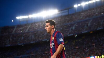 Lionel Messi has scored 54 goals and assisted on 23 in 49 matches across all competitions for Barcelona this season. David Ramos / Getty Images