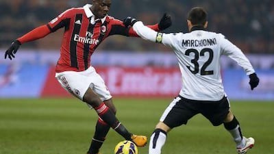 Mario Balotelli has impresses since arriving at AC Milan from Manchester City.