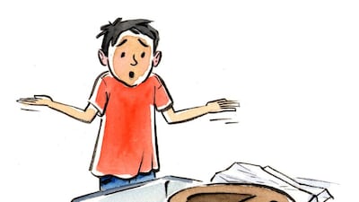 17. Tell your children you’re baking brownies, but actually bake a chocolate cake in the shape of a letter “E” (a brown E – get it?). When they see it, they will get a surprise.