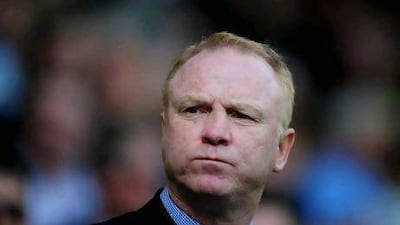 Alex McLeish was in the seat for little less than a year.