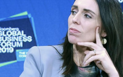 Prime Minister of New Zealand Jacinda Ardern attends the Bloomberg Global Business Forum in New York in September, 2019. AFP