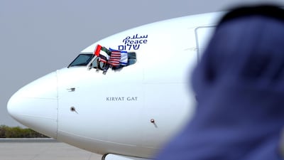 The Abraham Accords were signed in the US in 2020. Victor Besa / The National