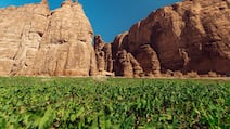 Dramatic landscapes make a long drive to the ancient city of AlUla worth it. Photo: Royal Commission for AlUla