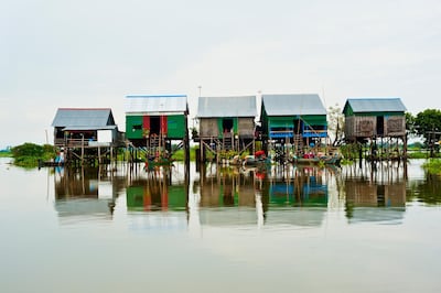 Tonle Sap is a huge freshwater lake in Cambodia. Courtesy: Aqua Expeditions
