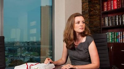 Alexandra Tribe, a lawyer and mother of one, is happy working part time: “Sometimes I just need to stop and have some chill-out time.