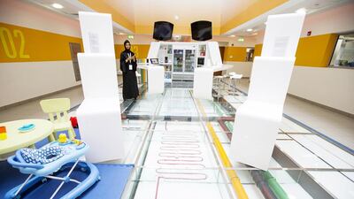 The Innovation Centre includes 16 plastics research labs as well as more than 230 pieces of advanced testing equipment. Christopher Pike / The National