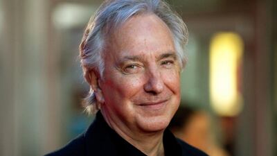 British Alan Rickman has died at the age of 69 in London, after suffering from cancer. Andrew Cowie / EPA
