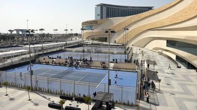 The new Rafael Nadal academy in Kuwait City. Rafa Nadal Academy/Coco Dubreuil