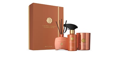 Suede Vanilla Home scent gift set, Dh390, Rituals Private Collection